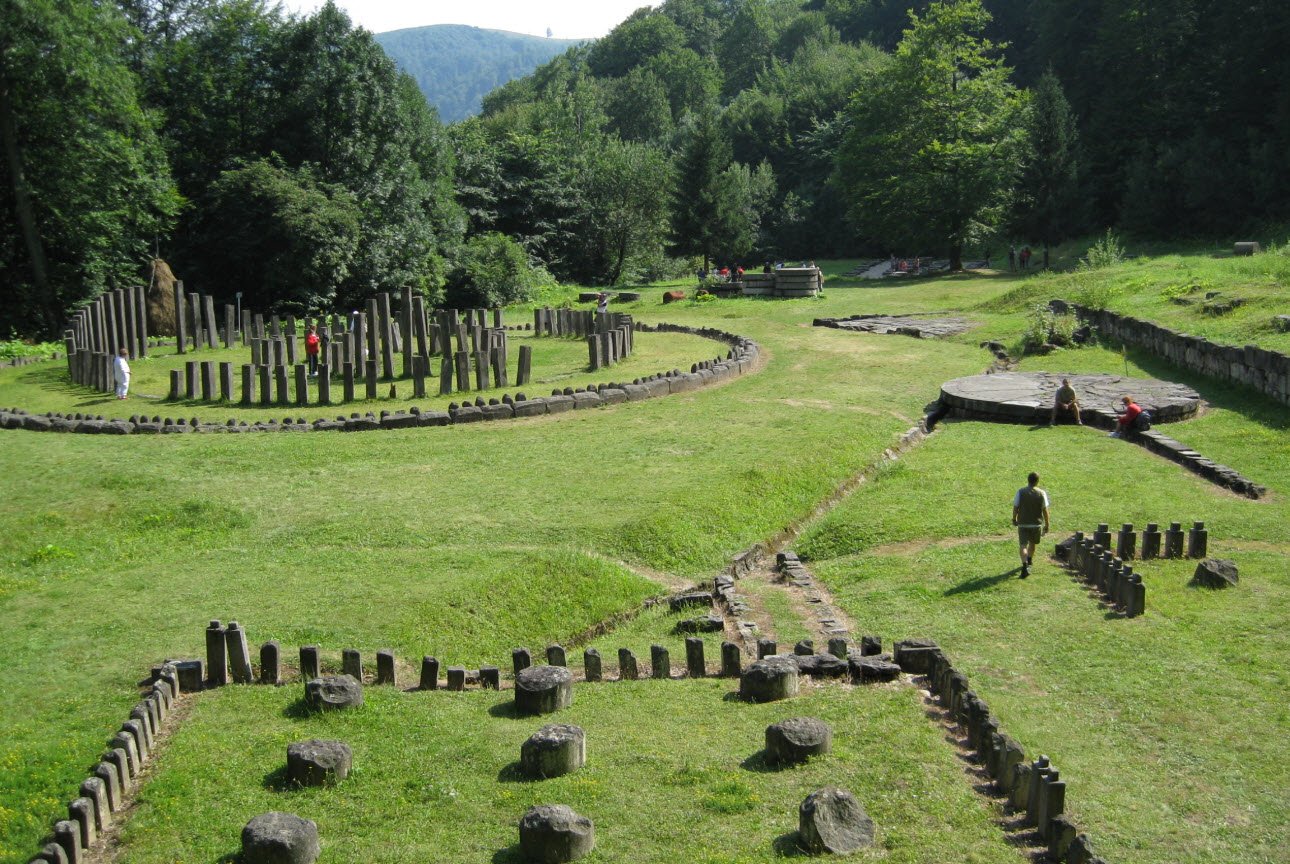 The Fortress of Arxavia, Câinenii Mari, Romania, Romania